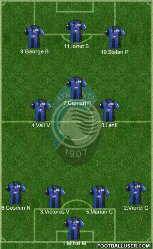 Atalanta Formation 2012