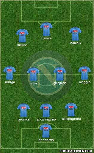 Napoli Formation 2012