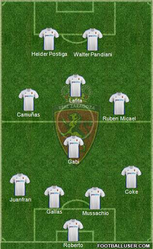 R. Zaragoza S.A.D. Formation 2012