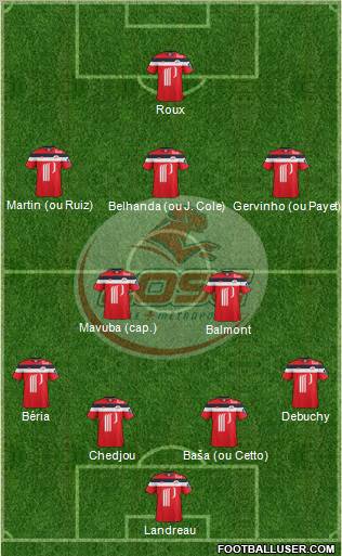 LOSC Lille Métropole Formation 2012