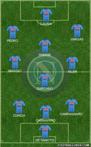 Napoli Formation 2012