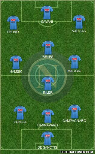 Napoli Formation 2012