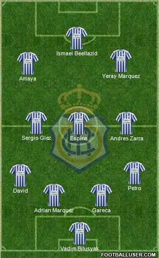 R.C. Recreativo de Huelva S.A.D. Formation 2012
