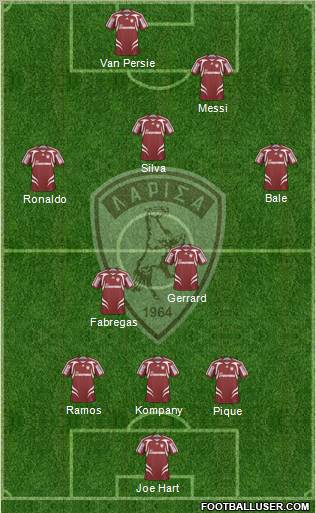 AE Larisa 1964 Formation 2012