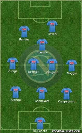 Napoli Formation 2012