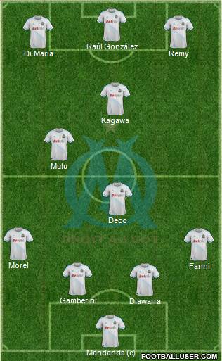 Olympique de Marseille Formation 2012