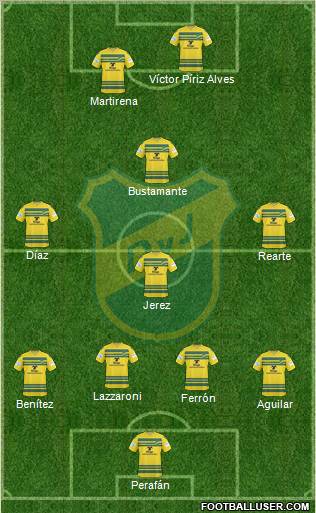Defensa y Justicia Formation 2012
