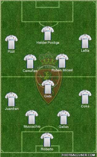 R. Zaragoza S.A.D. Formation 2012