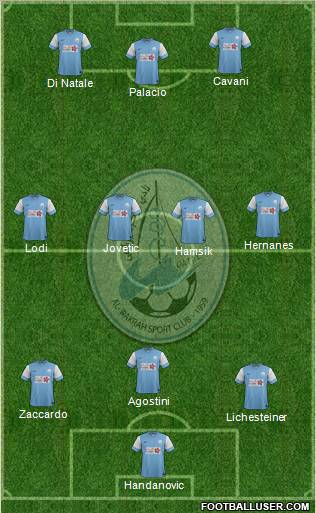 Al-Wakra Sports Club Formation 2012