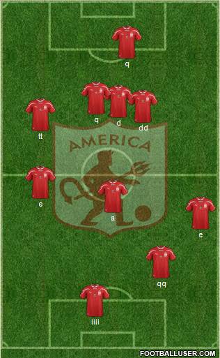 CD América de Cali Formation 2012