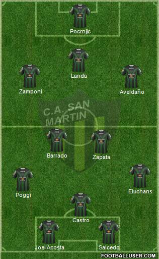 San Martín de San Juan Formation 2012