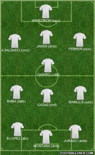 Pro Evolution Soccer Team Formation 2012