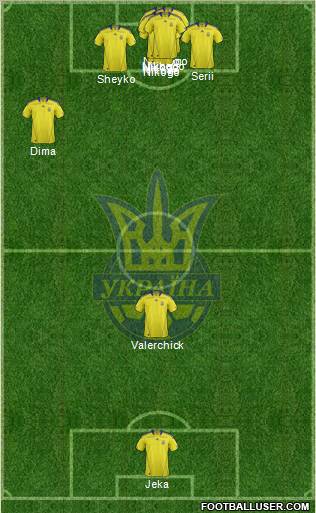 Ukraine Formation 2012
