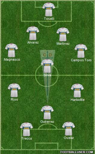 CD Universidad Católica Formation 2012