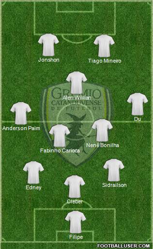 Grêmio Catanduvense de F Formation 2012