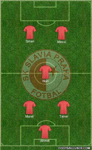 Slavia Prague Formation 2012