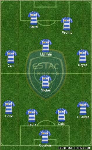 Esperance Sportive Troyes Aube Champagne Formation 2012