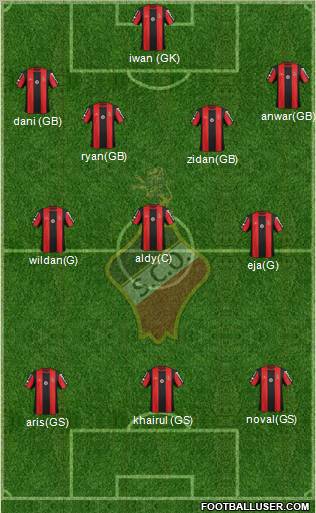 Sporting Clube Olhanense Formation 2012