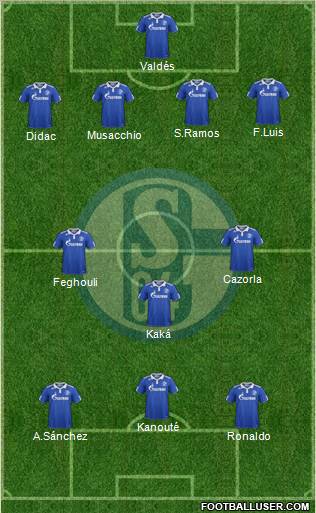 FC Schalke 04 Formation 2012