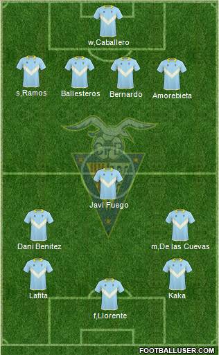 C.F. Badalona Formation 2012