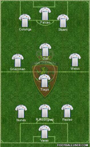 R. Zaragoza S.A.D. Formation 2012
