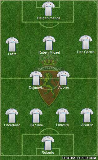 R. Zaragoza S.A.D. Formation 2012