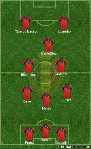 Belgium Formation 2012