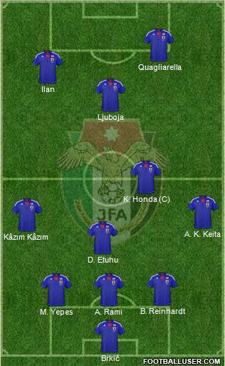 Japan Formation 2012