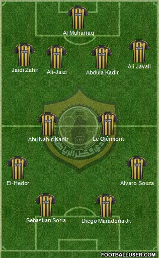 Qatar Sports Club Formation 2012