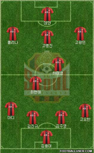 FC Seoul Formation 2012