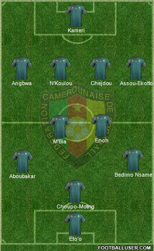 Cameroon Formation 2012
