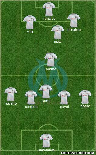 Olympique de Marseille Formation 2012