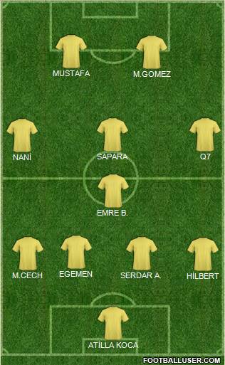 Europa League Team Formation 2012