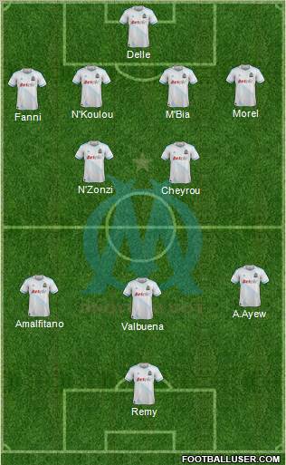 Olympique de Marseille Formation 2012