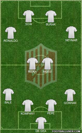 9 de Julio Formation 2012