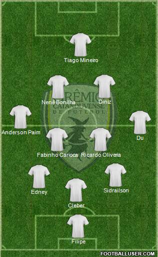 Grêmio Catanduvense de F Formation 2012