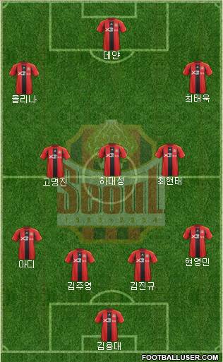 FC Seoul Formation 2012