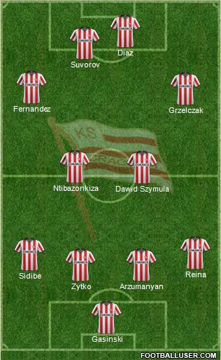 Cracovia Krakow Formation 2012