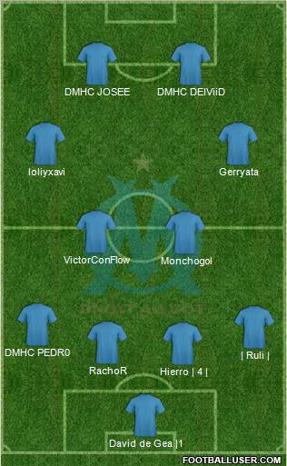 Olympique de Marseille Formation 2012