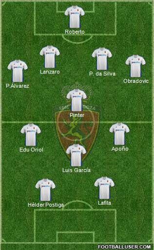 R. Zaragoza S.A.D. Formation 2012
