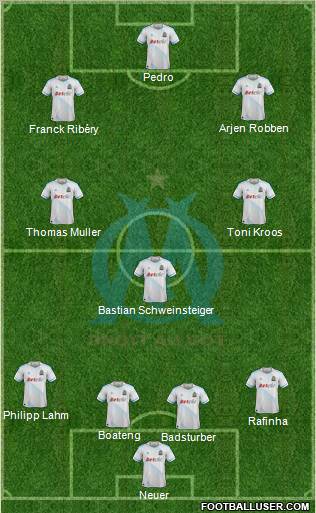 Olympique de Marseille Formation 2012