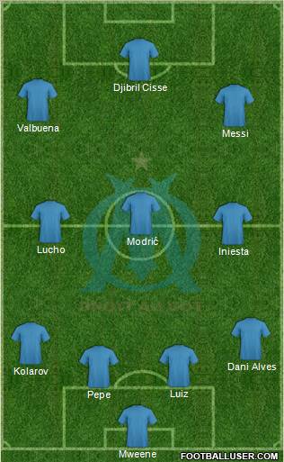 Olympique de Marseille Formation 2012