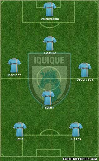 CD Municipal Iquique S.A.D.P. Formation 2012