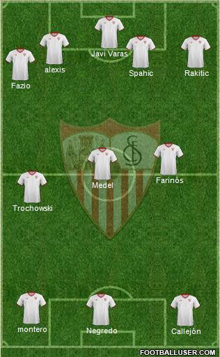 Sevilla F.C., S.A.D. Formation 2012