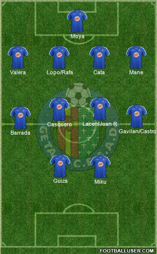 Getafe C.F., S.A.D. Formation 2012