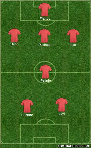 World Cup 2010 Team Formation 2012