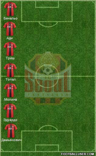 FC Seoul Formation 2012