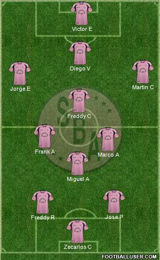 C Sport Boys A Formation 2012