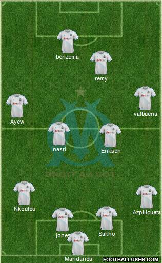 Olympique de Marseille Formation 2012