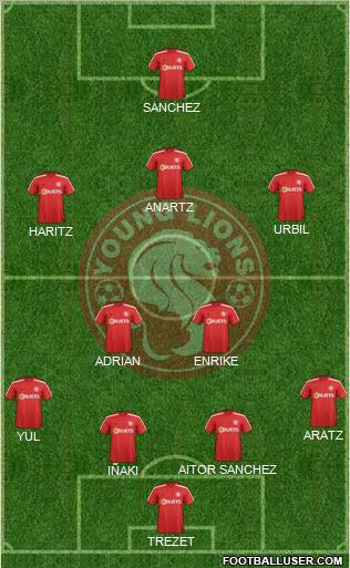 Young Lions Formation 2012
